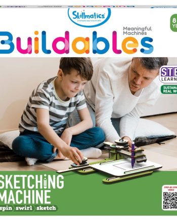 Skillmatics STEM Building Toy : Buildables Sketching Machine | Gifts for 8 Year Olds and Up | Educational & Construction Activity Kit