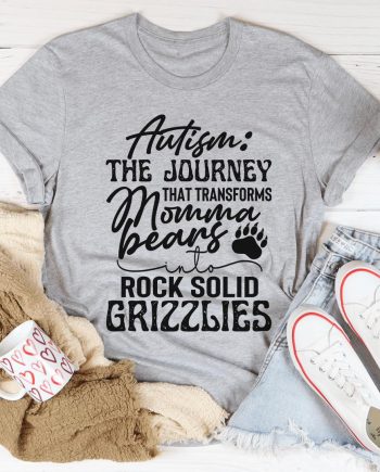 Autism Mama Grizzlies Tee